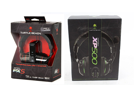 2011-Turtle Beach launches first wireless programmable headsets, the PX5 and XP500
