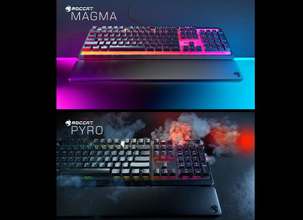 roccat magma and pyro keyboards